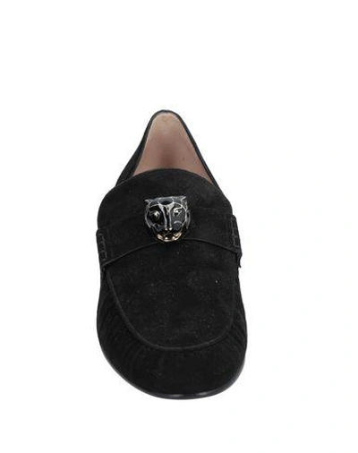 Shop Valentino Loafers In Black