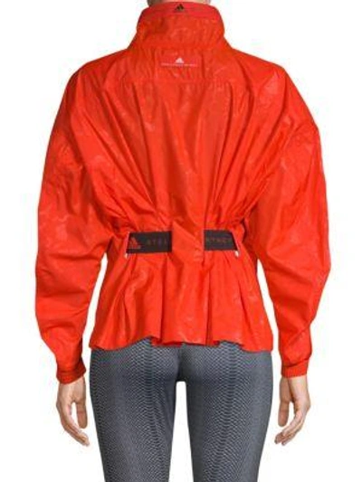 Shop Adidas By Stella Mccartney Run Wind Jacket In Core Red