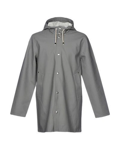Shop Stutterheim Full-length Jacket In Grey