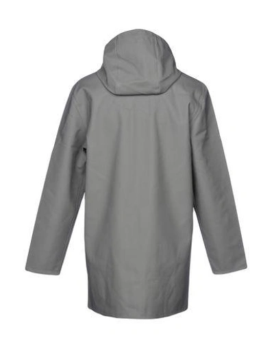 Shop Stutterheim Full-length Jacket In Grey