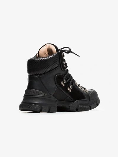 Shop Gucci Journey High-top Sneakers In Black