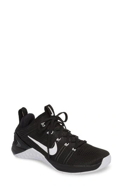 Shop Nike Metcon Dsx Flyknit 2 Training Shoe In Black/ White