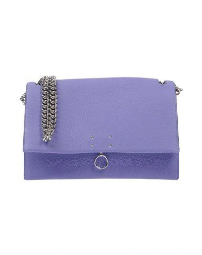 Shop Jil Sander Handbags In Lilac
