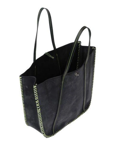 Shop Lacontrie Handbag In Black