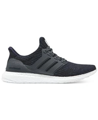 Shop Adidas Originals Adidas Men's Ultraboost X Parley Running Sneakers From Finish Line In Legend Ink / Carbon / Blu