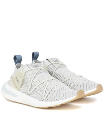 Shop Adidas Originals Arkyn Primeknit Sneakers In Grey