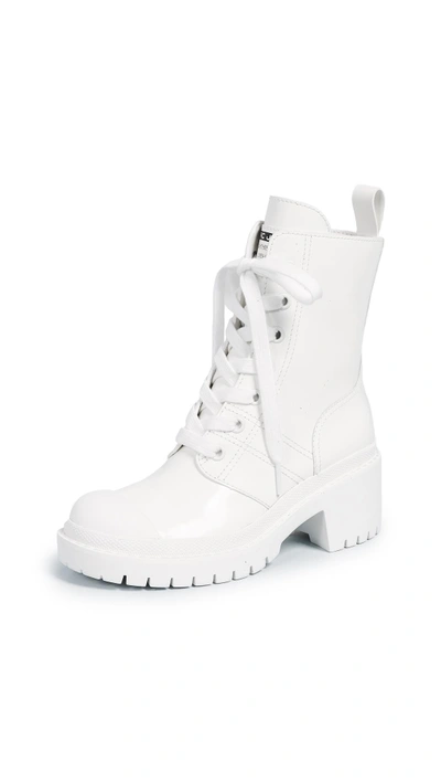 Shop Marc Jacobs Bristol Laced Up Boots In White