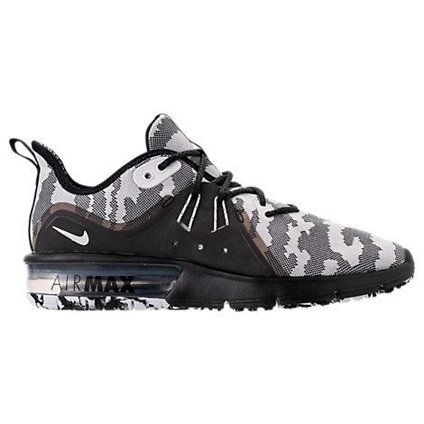 men's nike air max sequent 3 premium camo running shoes