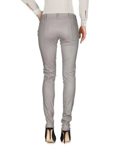 Shop Patrizia Pepe Pants In Light Grey