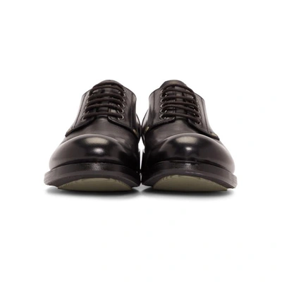 Shop Rick Owens Black Cop Shoes In 09 Black