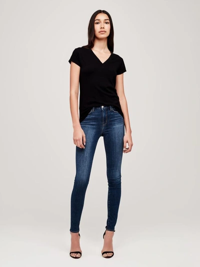 Shop L Agence Becca Tee In Black