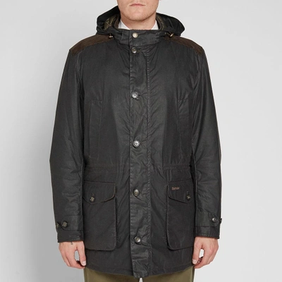 Crieff Wax Jacket In Green