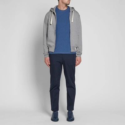 Shop Acne Studios Zip Hoody In Grey