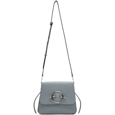 Shop Jw Anderson Blue Disc Bag In Ice Blue