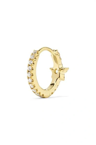 Shop Maria Tash Star Eternity 18-karat Gold Diamond Earring