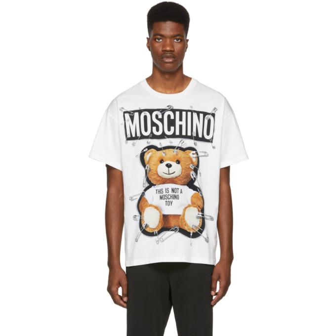 moschino safety pin bear