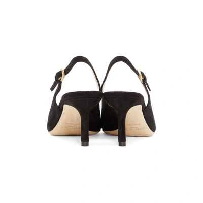 Shop Jimmy Choo Black Suede Erin 60 Heels