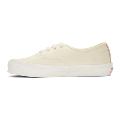 Shop Vans Off-white Og Authentic Lx Sneakers In Classic Whi
