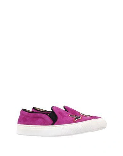 Shop Markus Lupfer Sneakers In Purple