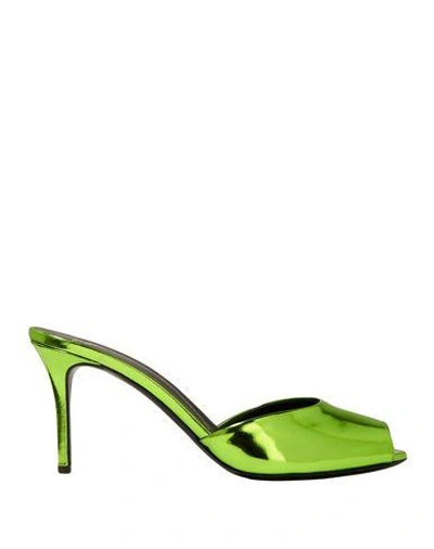 Shop Giuseppe Zanotti Sandals In Green