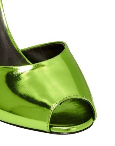 Shop Giuseppe Zanotti Sandals In Green