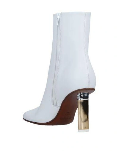 Shop Vetements Ankle Boot In White