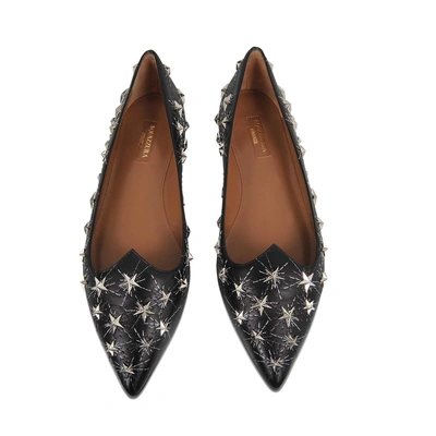 Shop Aquazzura Cosmic Star Flat