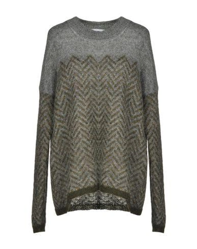Shop Aglini Sweater In Grey