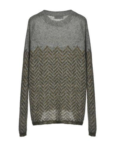 Shop Aglini Sweater In Grey