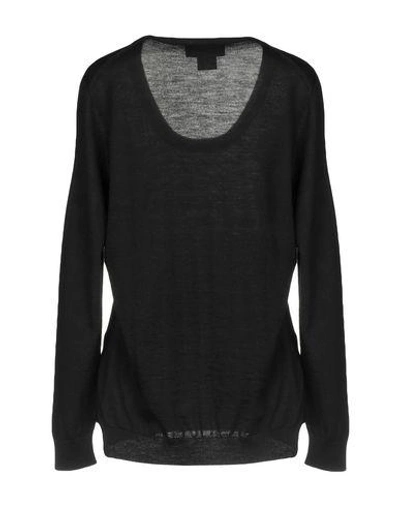 Shop Malloni Sweater In Steel Grey
