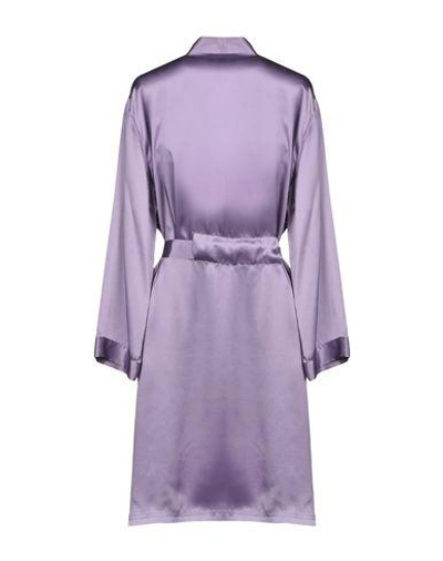 Shop Vivis Robes In Purple