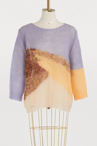 Shop Forte Forte Mohair Sweater In Alba