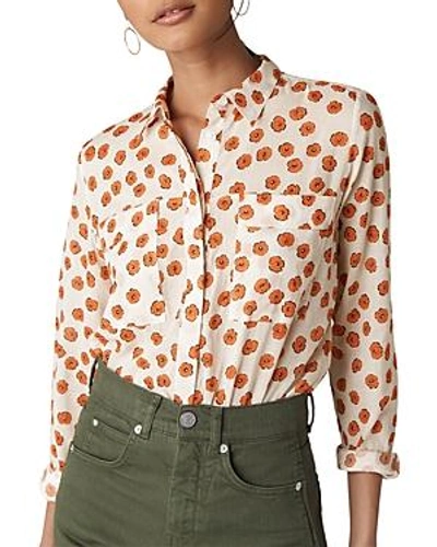 Shop Whistles Mariana Lenno-print Shirt In Multicolor