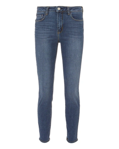 Shop L Agence Margot High-rise Skinny Jeans In Light Vintage