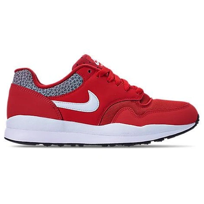 Shop Nike Men's Air Safari Casual Shoes, Red