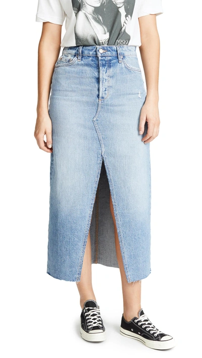 Shop Joe's Jeans Elliza Long Denim Skirt