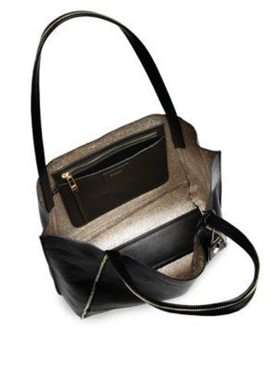 Shop Botkier Soho Leather Tote In Black