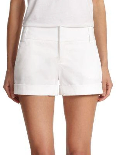 Alice And Olivia Alice + Olivia Shorts - Cady Cuff In Black