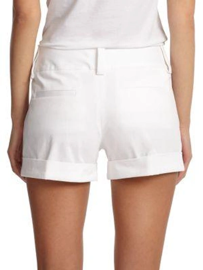Alice And Olivia Alice + Olivia Shorts - Cady Cuff In Black