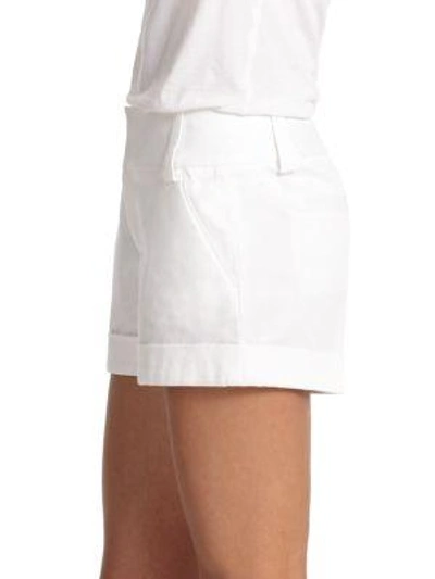 Alice And Olivia Alice + Olivia Shorts - Cady Cuff In Black