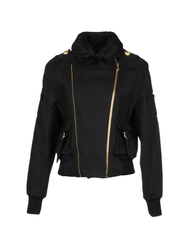 Shop Balmain Jackets In Black