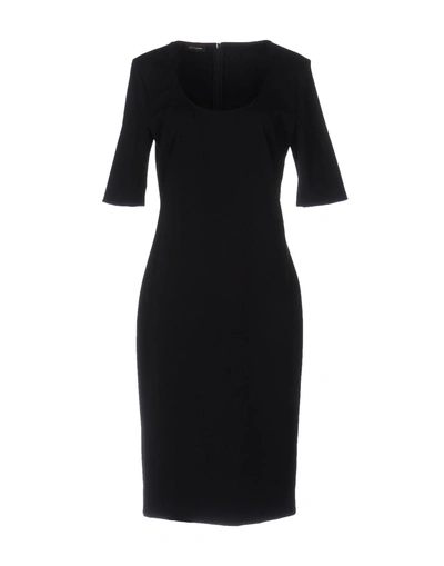 Shop Les Copains Midi Dresses In Black