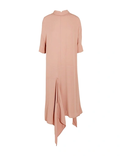 Shop Marni Midi Dresses In Blush