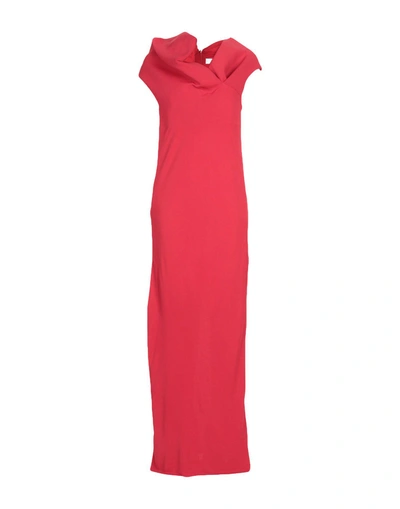 Shop Chalayan Long Dress In Red