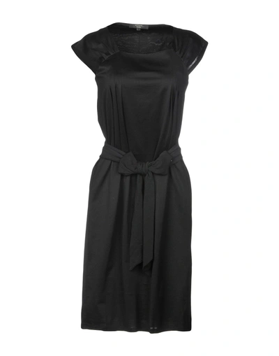 Shop Weekend Max Mara Short Dresses In Black
