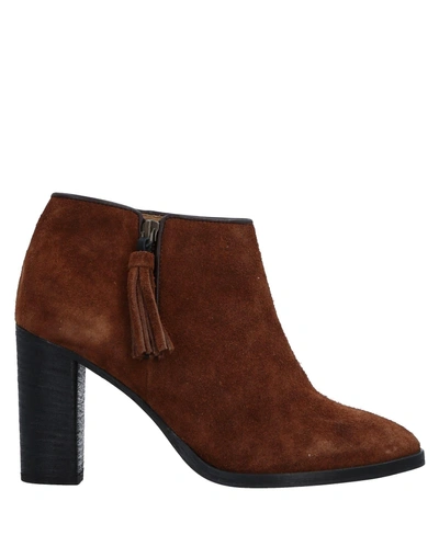 Shop Ndc Ankle Boots In Brown