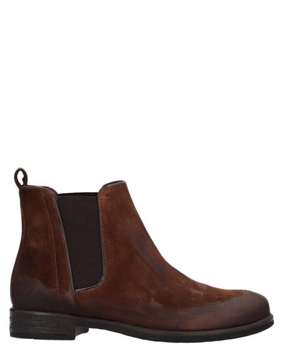 Shop Manas Ankle Boot In Brown
