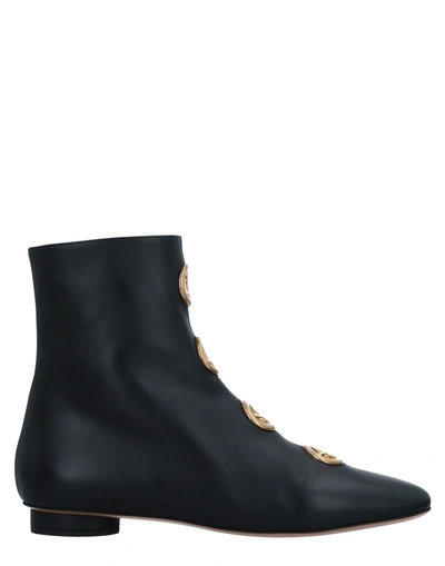 Shop Valentino Ankle Boots In Black