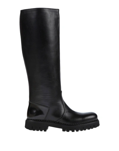 Shop John Galliano Boots In Black