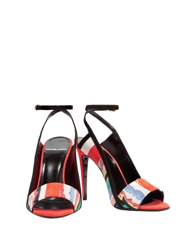 Shop Pierre Hardy Sandals In Red